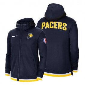 Hoodie Pacers 75th Anniversary Navy Showtime Full-Zip Jacket