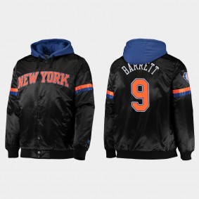 75th knicks RJ Barrett Full-Snap Jacket Black