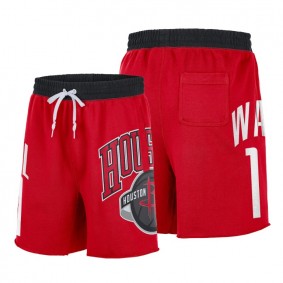 John Wall Rockets Red 75th Diamond Anniversary Shorts Pockets