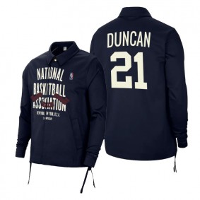 Tim Duncan 75th Anniversary Oversized Jacket Navy