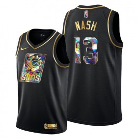 #13 Steve Nash Phoenix Suns NBA 75th Anniversary Team Black Jersey