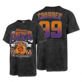 Jae Crowder Phoenix Suns 2022 NBA Playoffs T-Shirt Black NBA 75th Season Tie Dye Cotton Tee