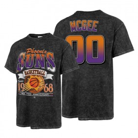 JaVale McGee Phoenix Suns 2022 NBA Playoffs T-Shirt Black NBA 75th Season Tie Dye Cotton Tee