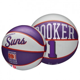 Devin Booker Basketball Suns NBA 75th Anniversary Wilson Purple