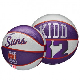 Jason Kidd Basketball Suns NBA 75th Anniversary Wilson Purple