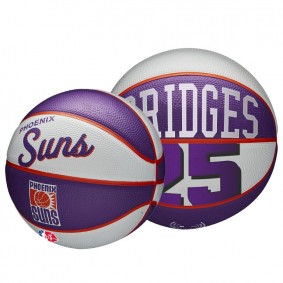 Mikal Bridges Basketball Suns NBA 75th Anniversary Wilson Purple