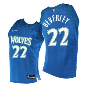 Timberwolves Patrick Beverley 2021-22 75th Diamond Anniversary Jersey Royal