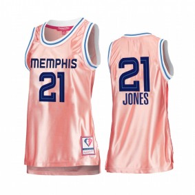 Tyus Jones Memphis Grizzlies Rose Gold Jersey #21 Pink 75th Anniversary Women's Tank