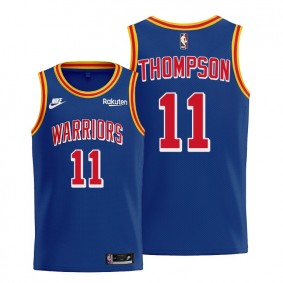 Klay Thompson Warriors 2021 Classic Edition Jersey Royal