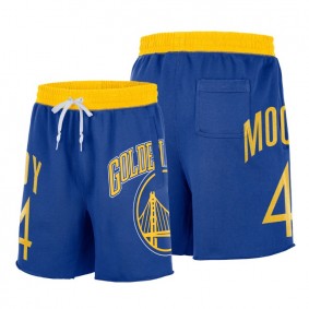 Moses Moody Warriors Royal 75th Diamond Anniversary Shorts Pockets