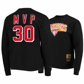 Stephen Curry Golden State Warriors 2022 NBA All-Star Kobe Bryant MVP Black Origin 75th Sweatshirt