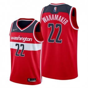 Brad Wanamaker #22 Washington Wizards 2021-22 Icon Edition Red Jersey 75th Diamond
