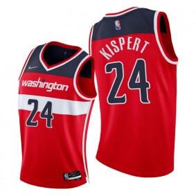 Wizards Corey Kispert 2021-22 75th Diamond Anniversary Jersey Red