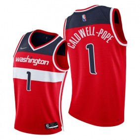 Wizards Kentavious Caldwell-Pope 2021-22 75th Diamond Anniversary Jersey Red